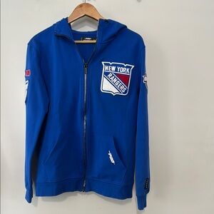 NY Ranger Full Zip Hoodie